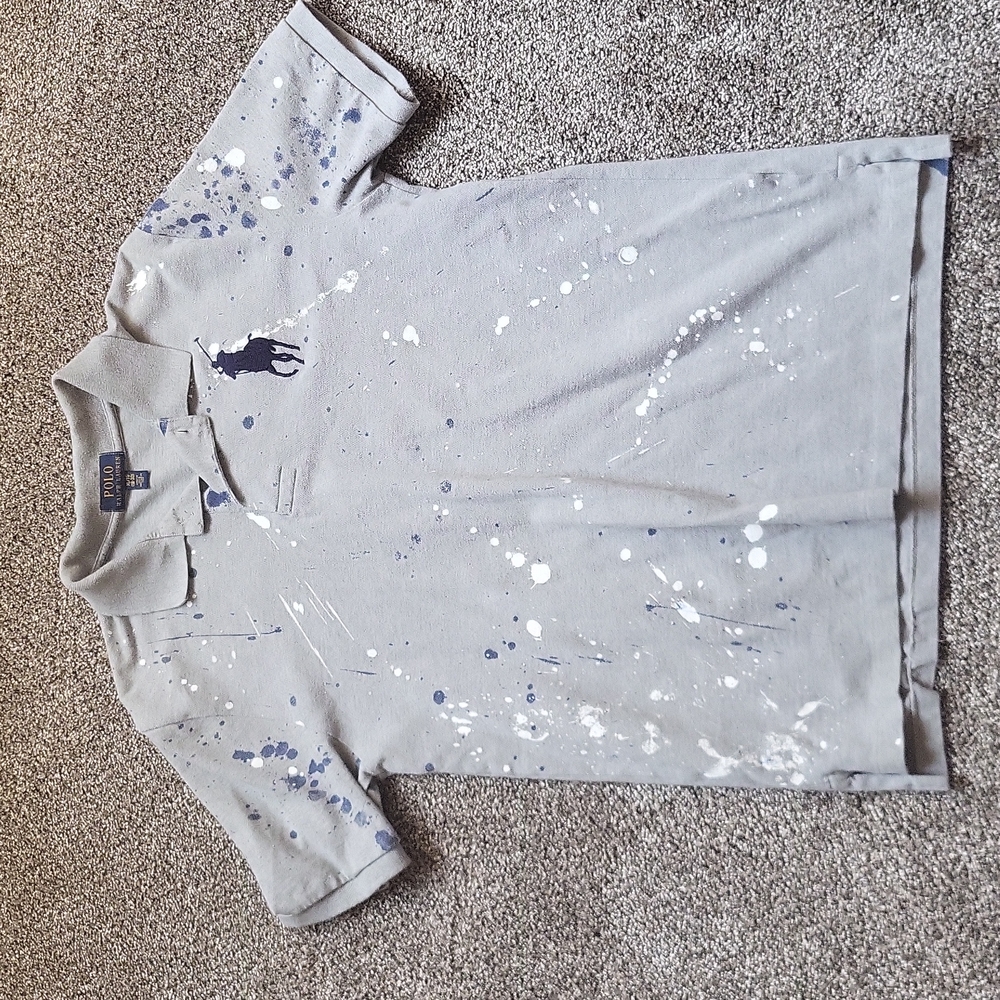 Ralph Lauren Polo Paint Splatter shirt